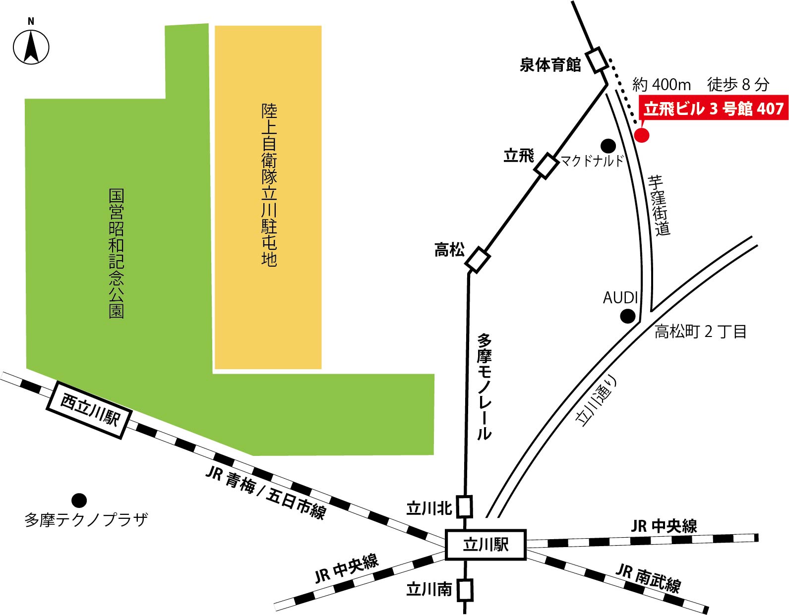 本社ラボ地図